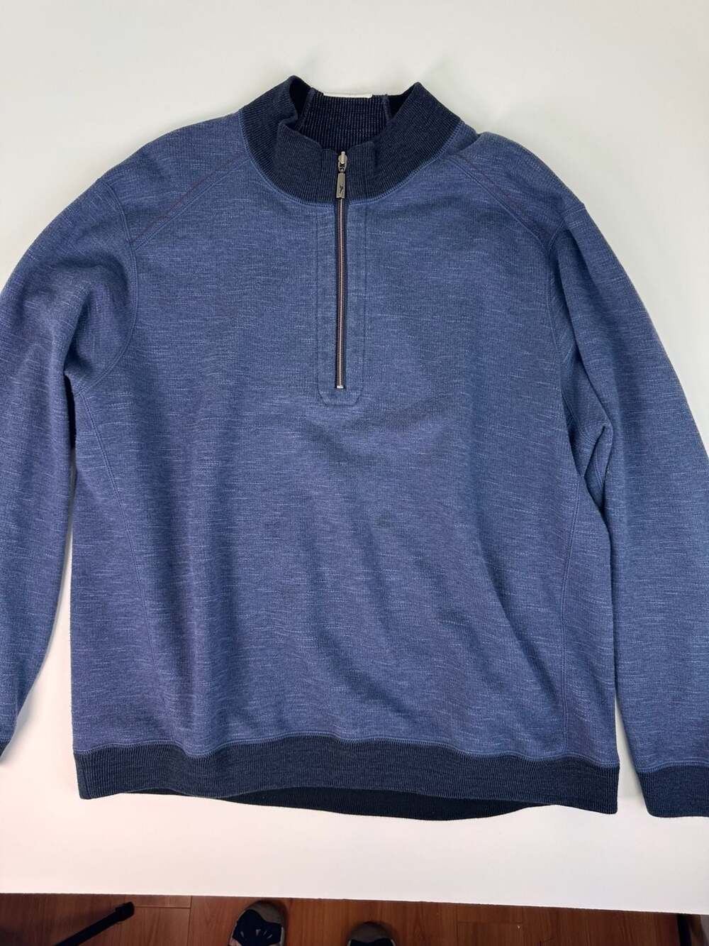 Tommy Bahama Flipsider Reversible Half-Zip Pullover Sweater